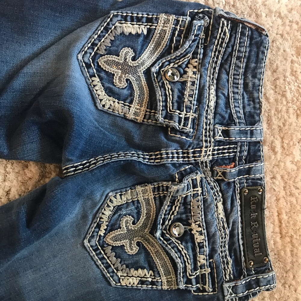 Rock revival jeans